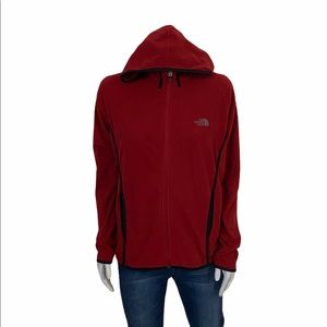 The North Face Fleece zip up hoodie